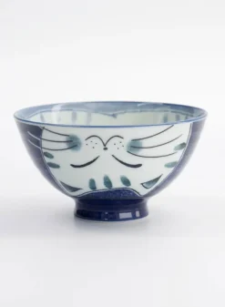 Japansk skål – Kawaii Rice Bowl Cat 11.5×6 cm 300ml – Tokyo Design