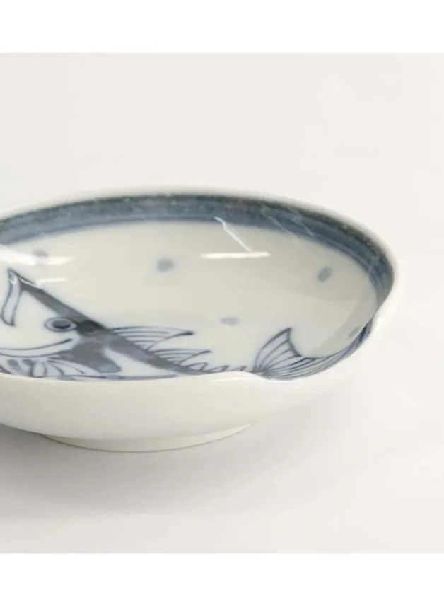 Japansk Såsskål fisk 9,4×2,3cm – Tokyo Design