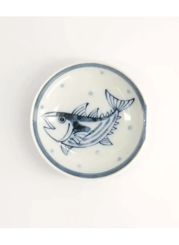 Japansk Såsskål fisk 9,4×2,3cm – Tokyo Design