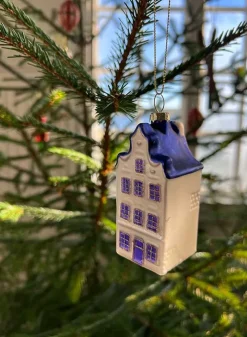 Julgranskula Holländskt Vitt Gavelhus – Bungalow