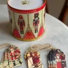 Julklappsetiketter ”Gammeldags jultomte” 15 st – S&B