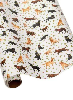 Julklappspapper Labradorer – Caspari