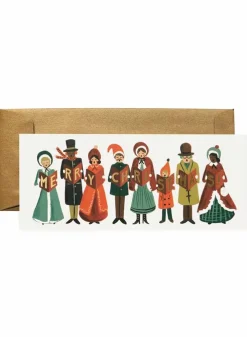 Julkort – Carolers Christmas Card – Rifle Paper Co