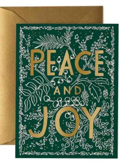 Julkort – Evergreen Peace Card – Rifle Paper Co