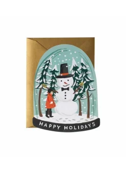 Julkort – Snow Globe – Rifle Paper Co