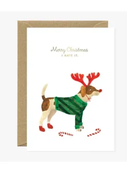 Julkort – Xmas hate it – Rifle Paper Co