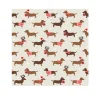 Julservett i papper – Jultaxar – 33×33 cm