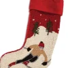Julstrumpa i Ull ”Skier”