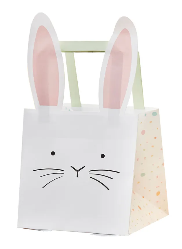 Kalaspåsar Kanin – Ginger Ray 5 stycken – 17,5 cm x 15 cm x 27 cm