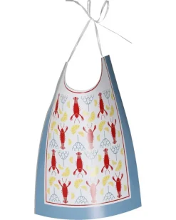 Kräfthaklapp 4-pack med snöre – Kräfta, dill, citron