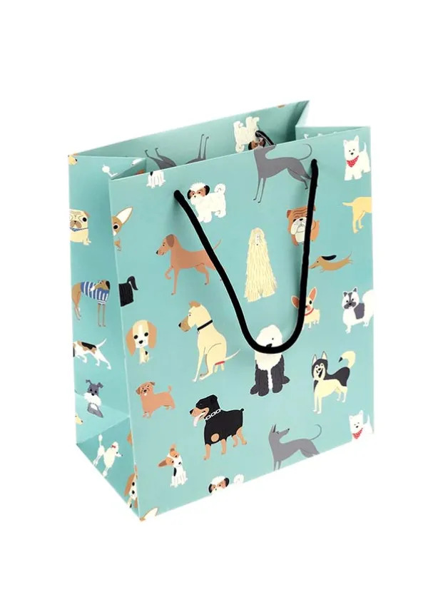 Liten Presentpåse Hundar – 19x23x10 cm