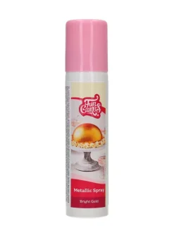 Metallic Spray Bright Gold 100 ml – FunCakes