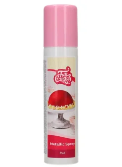 Metallic Spray Röd 100 ml – FunCakes