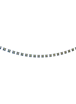 Minigirlang Svenska Flaggan i papper 4×6 cm, 1,5 m