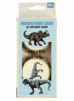 Muffinsformar Dinosaurie – PREHISTORIC LAND – 50 st