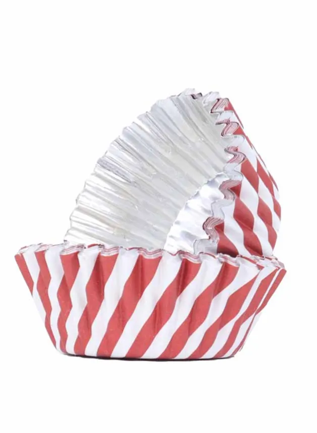 Muffinsformar Folierade Polkakäpps randiga 30 st – PME