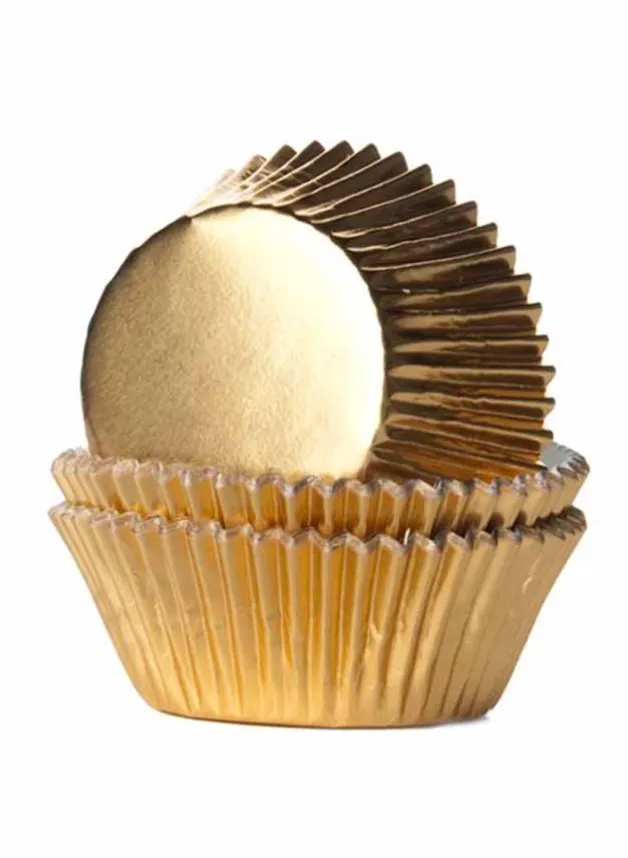 Muffinsformar Guld 24 st – House of Marie