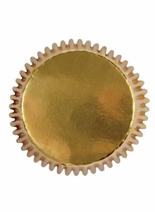 Muffinsformar mini – Guld 45 st