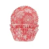 Muffinsformar Röda med Snökristaller – House of Marie