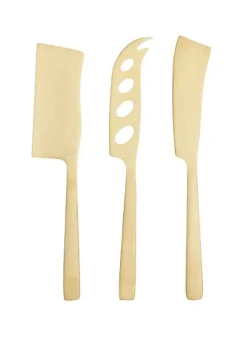 Ostknivar / Ostset mässing 3-pack