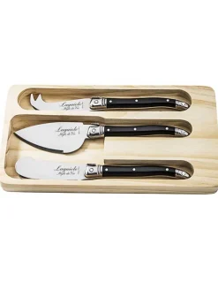 Ostknivar svart set 3 st – Laguiole