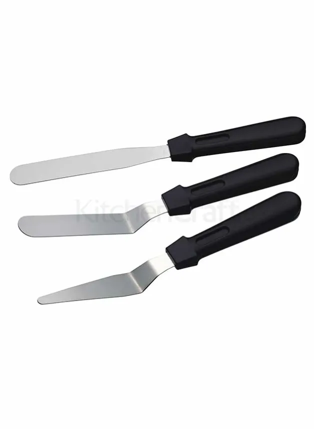 Palettkniv set 10-11 cm 3 st
