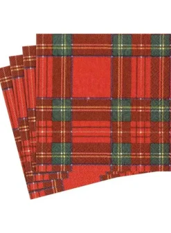 Papperservett Royal Plaid 20 st 33×33 cm – Caspari