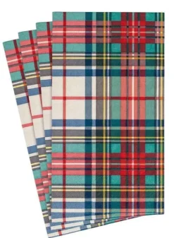 Pappersservett buffé 33 x 40 cm Dress Stewart Tartan – Caspari