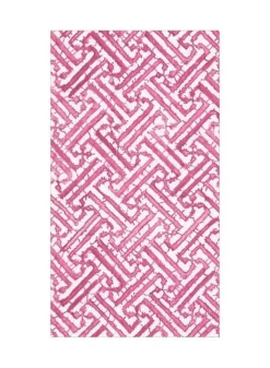 Pappersservett Buffé 33 x 40 cm Fuchsia Fretwork – Caspari