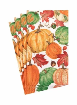 Pappersservett Buffé 33 x 40 cm – Höstpumpor Halloween – Caspari