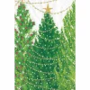 Pappersservett Buffé 33 x 40 cm – Julgranar med belysning – Caspari