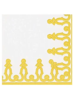 Pappersservett Dinner 40×40 cm – Dijon Paper Linen – Caspari
