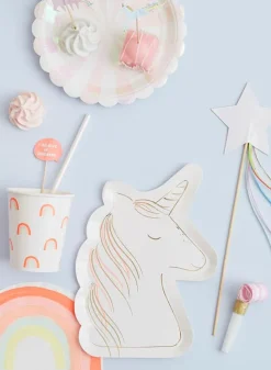 Pappersservett Enhörningshuvud Unicorn – Meri Meri