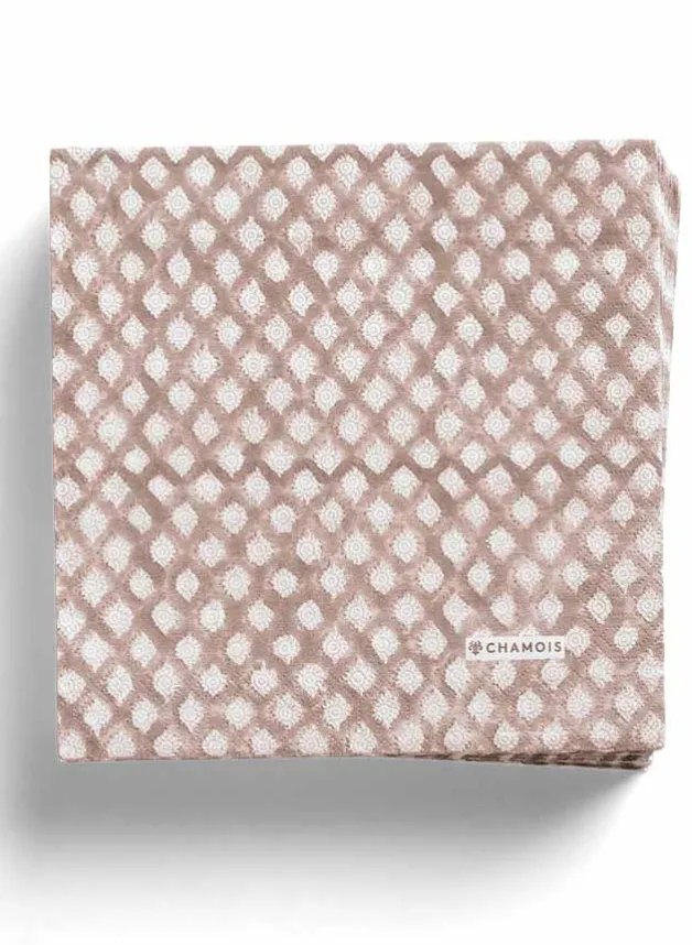 Pappersservetter, Medallion Fuchsia Rose 50 st – Chamois