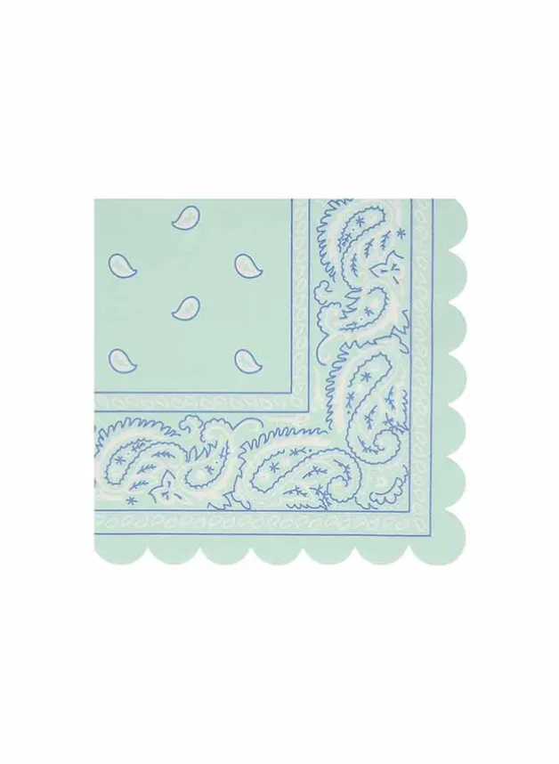 Pappersservetter Western Bandana 25,5×25,5 cm – Meri Meri
