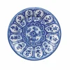 Papperstallrik Assiette Dia. 20 cm – Indigo Blue Garden – Caspari