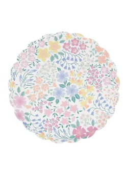 Papperstallrik Cottage Garden 21,6×21,6 cm – Meri Meri