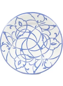 Papperstallrik Dia. 27 cm – Algarve Ceramic Blue – Caspari