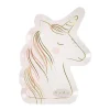 Papperstallrik enhörningshuvud – Unicorn – Meri Meri
