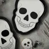 Papperstallrik Skelett – Halloween – Ginger ray