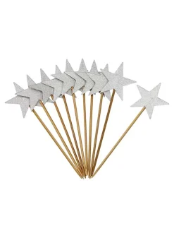 Partypicks – Silverstjärnor 10 st