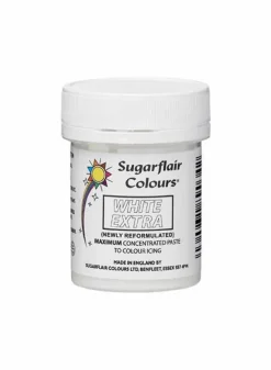 Paste Colour WHITE EXTRA 42g – Sugarflair