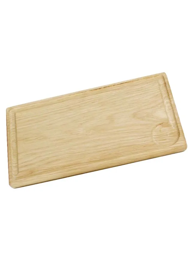 Planksteksbräda i ek – 32×17 cm – Exxent