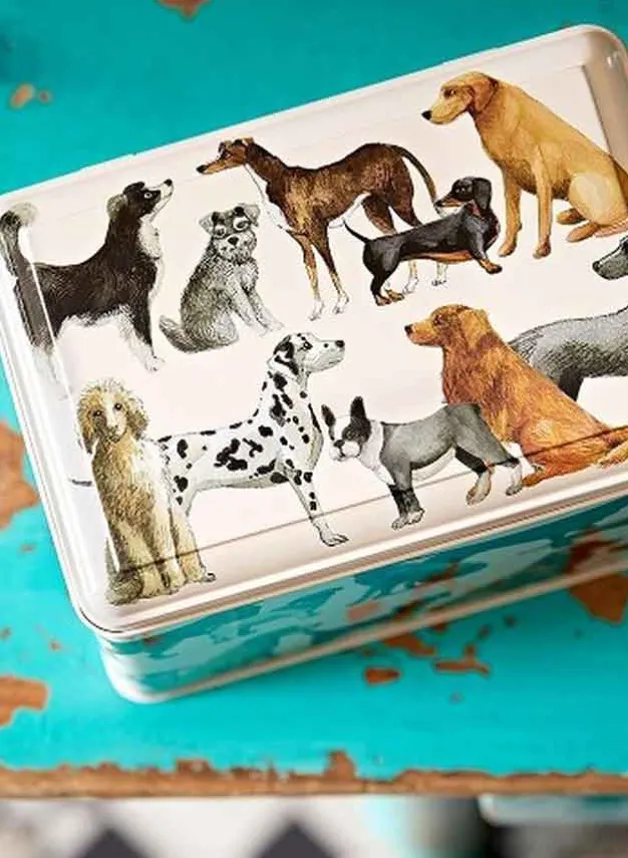 Plåtburk Kakburk Rektangulär Hundar – Emma Bridgewater