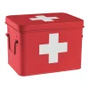 Plåtburk Röd FÖRBANDSLÅDA – First Aid