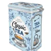 Plåtburk Teburk Knäpplock Tea o’clock – Nostalgic Art