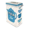 Plåtburk Teburk Knäpplock Tea time – Nostalgic Art