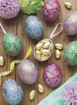 Plåtägg Mini Hänge set om 4 st Öppningsbara – Sara Miller