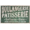 Plåtskylt Boulangerie Patisserie 122,5×73,5 cm – Vintage Design