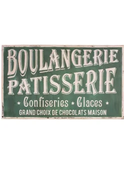 Plåtskylt Boulangerie Patisserie 122,5×73,5 cm – Vintage Design